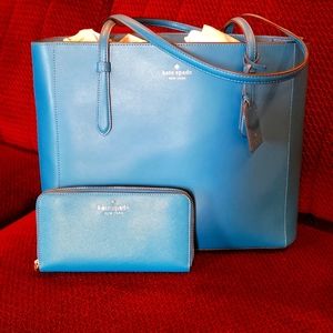 Kate Spade Handbag w/matching wallet